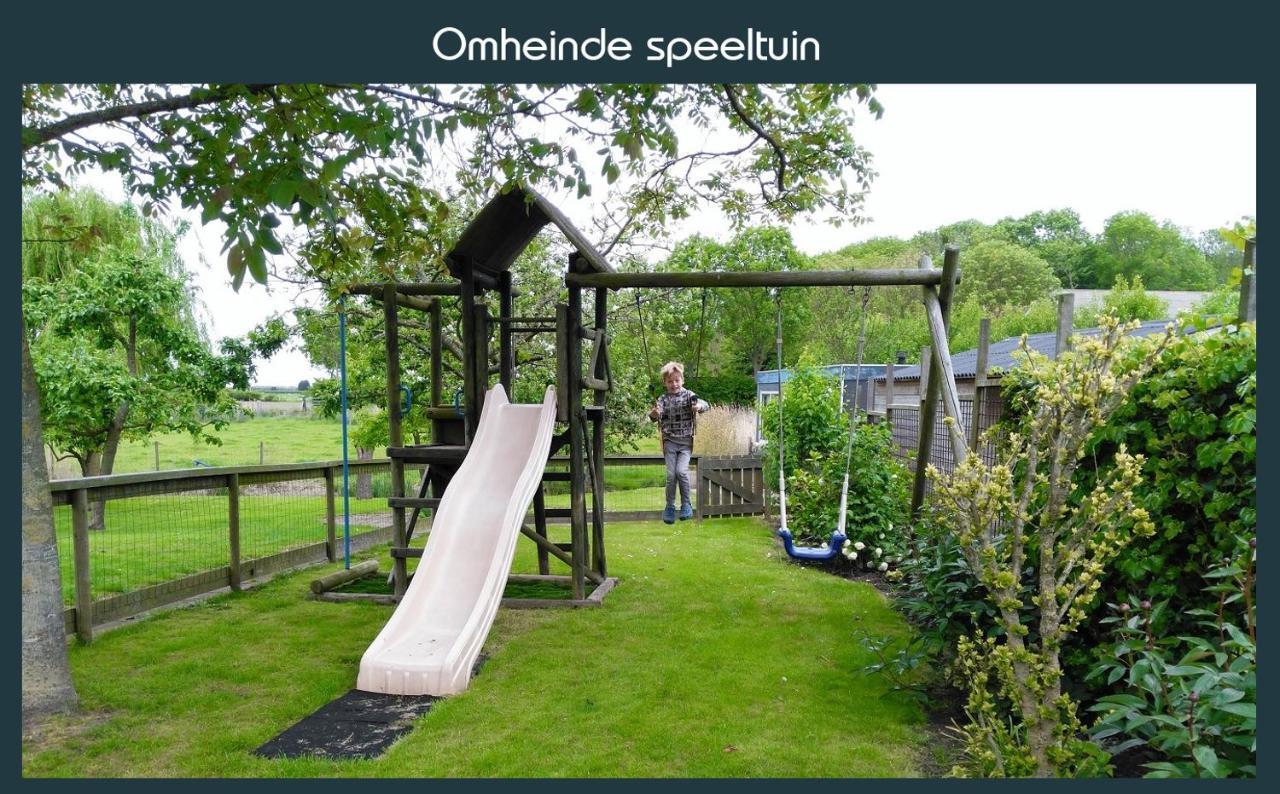 Vakantiewoning Deltahof Ellewoutsdijk Kültér fotó