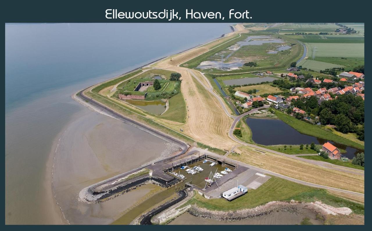 Vakantiewoning Deltahof Ellewoutsdijk Kültér fotó
